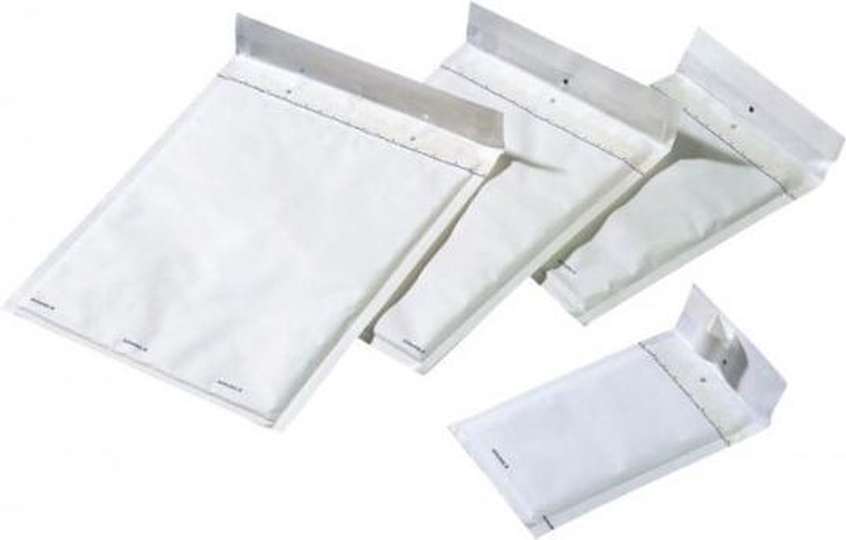 Envelop Jiffy luchtkussen nr12 142x225mm wit 200stuks