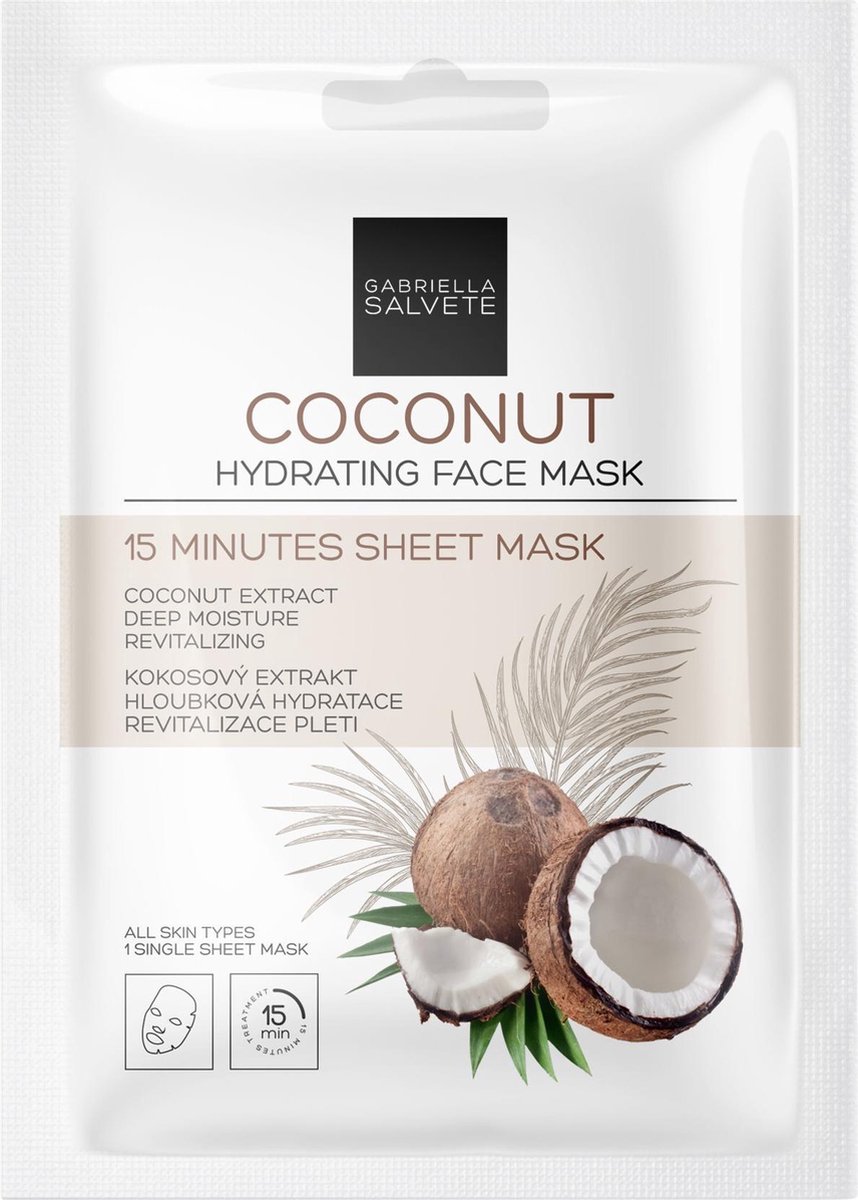 Gabriella Salvete - Coconut Hydrating Sheet Face Mask ( 1
