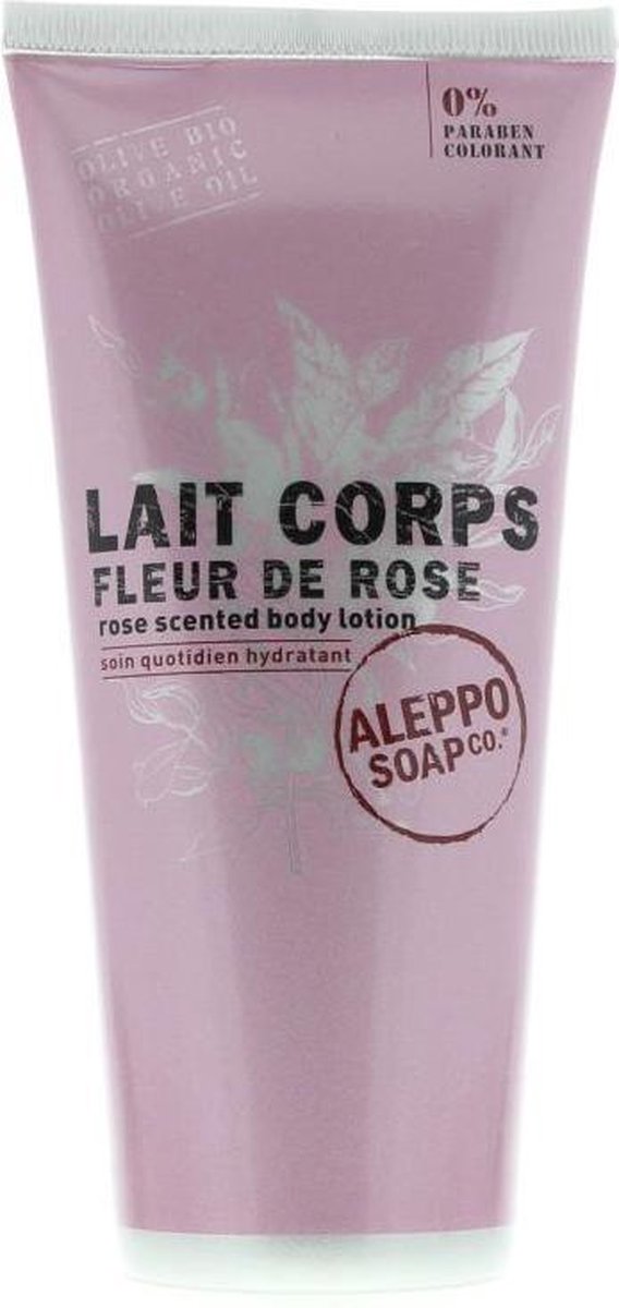 Aleppo Soap Co. Melk Fleur de Rose Rose Scented Body Lotion