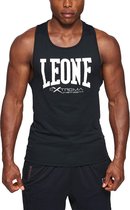Leone Tanktop Logo Zwart Extra Large