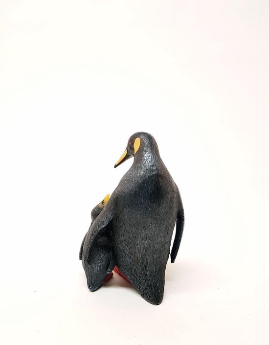 Boule De Neige Figurine Manchot Du Cap - Décoration Résine 9x6x6 Cm - Idée Cadeau Mignon