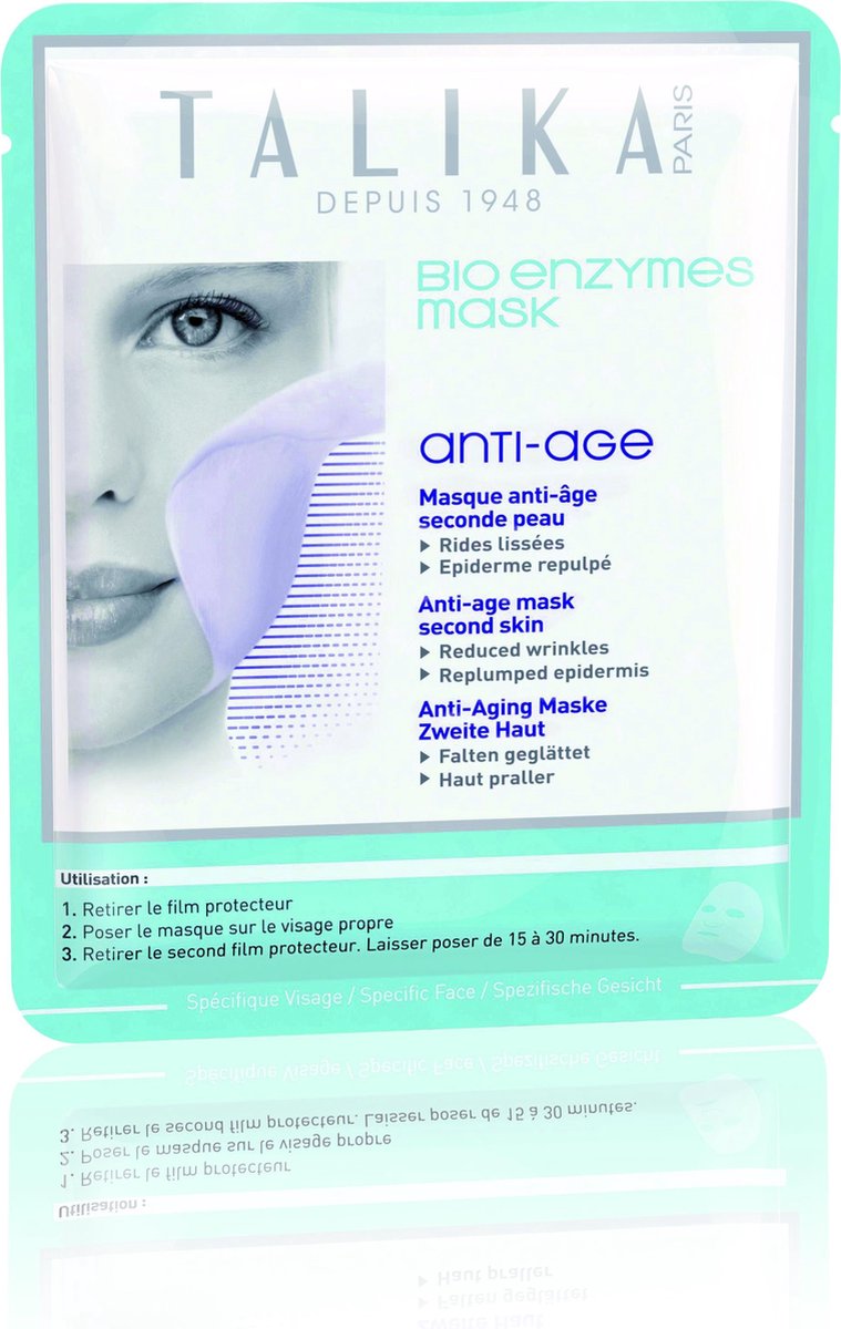 Goedkoopste Talika Bio Enzymes Anti Aging Mask - 1 sheet - Reinigend masker