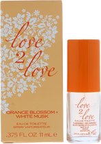 Love 2 Love Orange Blossom + White Musk Eau de Toilette 11ml