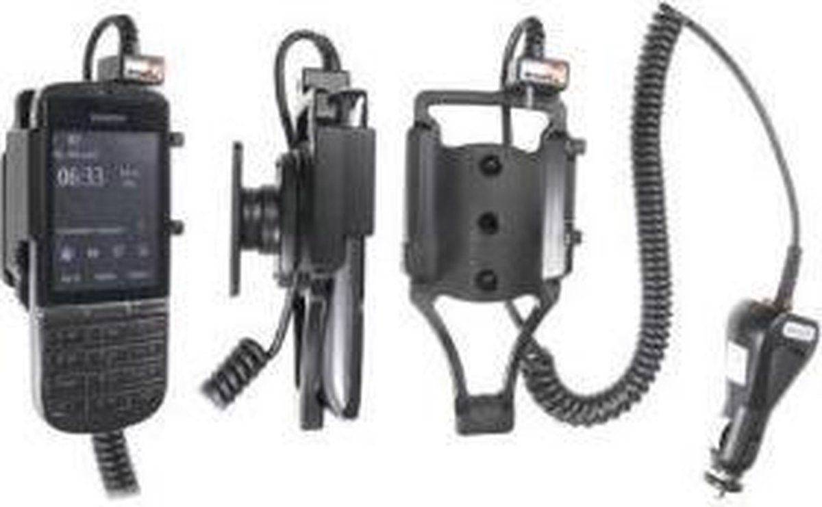 Brodit act. draaib. houd. met sig. plug voor Nokia Asha 300