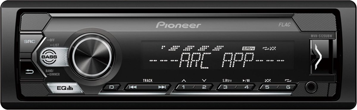 PIONEER MVH-S120UBW - Autoradio enkeldin