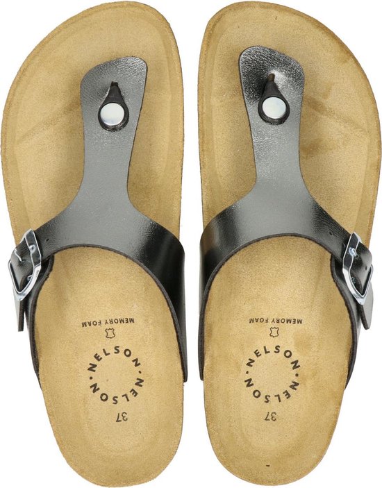 Nelson dames slipper - Brons - Maat 38 | bol.com