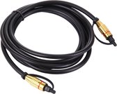 Digitale audio optische vezel Toslink-kabel, kabellengte: 2 m, OD: 5,0 mm