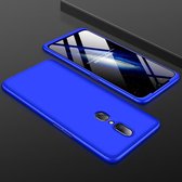 GKK Three Stage Splicing Full Coverage PC Case voor OPPO A9 (Blauw)