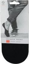 Steps Sneaker sokken zwart - XXL - Unisex - Maat 42-45