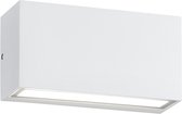 OSRAM - LED Tuinverlichting - Tuinlamp - Iona Tront - Wand - 10W - Mat Wit - Aluminium
