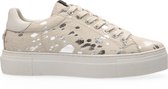 Maruti- 66.1427 - Bobbi - Sneaker beige Ted hairon - Accents argentés - Taille 42