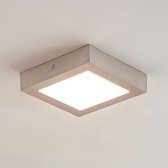 ELC - LED plafondlamp - aluminium - H: 3.5 cm - nikkel