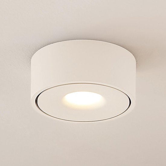 Arcchio - LED plafondlamp - aluminium - H: 4.9 cm - wit