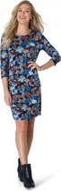 ES&SY Nanieke Jurk - Navy/Multi-Colour - maat 36