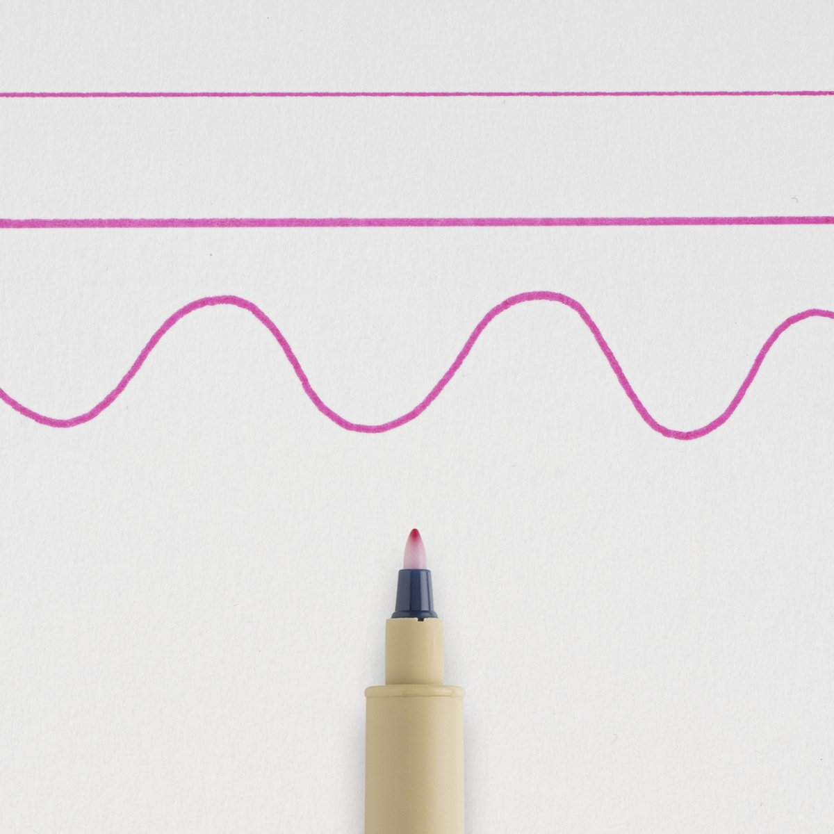 Merkloos Fineliner Pen Roze - 0.4mm