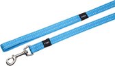 Rogz for dogs snake long lijn turquoise - 16 mmx1,8 mtr - 1 stuks