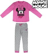 Pyjama Kinderen Minnie Mouse 74811 Roze Grijs