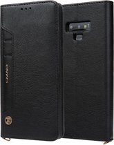 Voor Galaxy Note9 CMai2 Kaka-serie Litchi Texture horizontale flip lederen tas met houder en kaartsleuven (zwart)