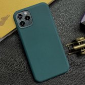 Voor iPhone 11 Pro schokbestendig mat TPU beschermhoes (groen)