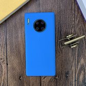 Voor Huawei Mate 30 Pro schokbestendig mat TPU beschermhoes (lichtblauw)