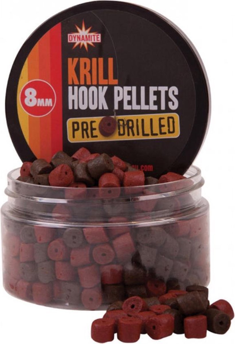 Dynamite Baits Pre-Drilled - Hook Pellet - Krill - 8mm - Assorti