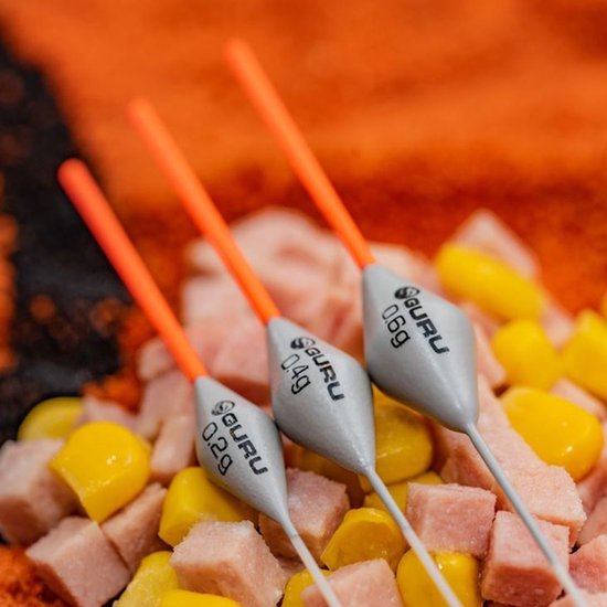 Guru Diamond Pole Floats - Dobber - 0.2g - Oranje van Guru — afbeelding 5