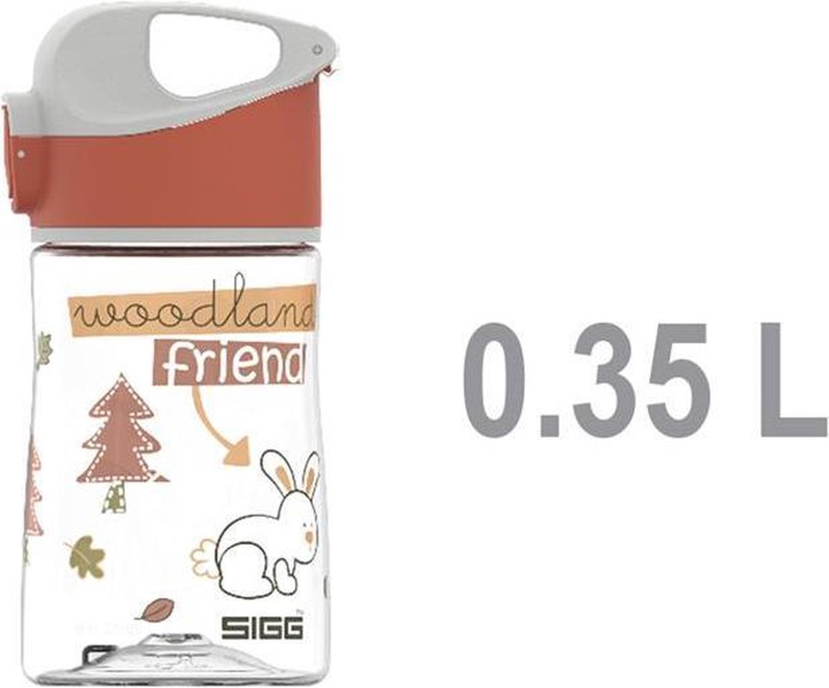 Sigg miracle 0.35l kids: BOS, rood, tritan