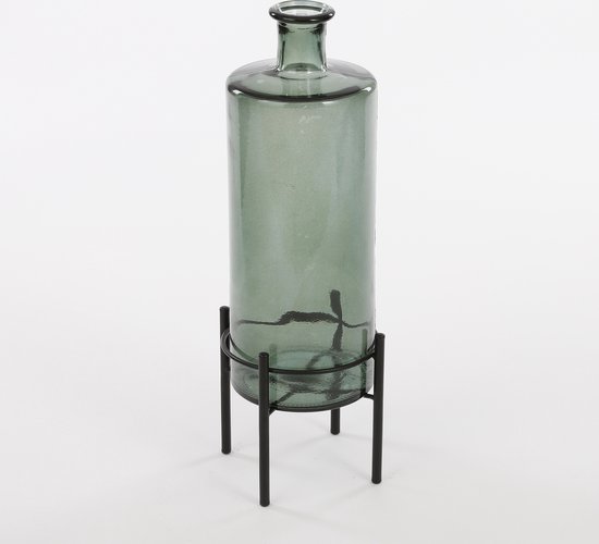 Mica Decorations bouteille guan dimensions en cm: 40x15 vert / gris