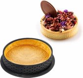 5 STUKS Mousse Cake Ring Kaastoren Ring Mousse Ring Baking Tool (Rond)