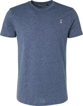 No Excess T-Shirt Mannen Indigo Blue, S