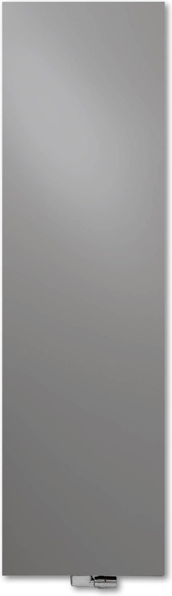Vasco Niva N2L1 designradiator dubbel 620x1820mm 1935W aansluiting 1188 wit structuur