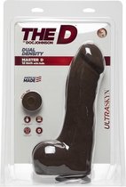 The D - Master D - 12 Inch With Balls Ultraskyn - Chocolate - Realistic Dildos