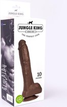 Jungle King - 10 inch - Black - Realistic Dildos - Butt Plugs & Anal Dildos