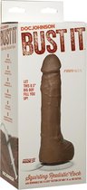 Squirting Realistic Cock - 1 oz. Nut Butter - Brown - Realistic Dildos