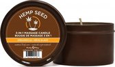 Dreamsicle Massage Candle with Tangerine and Plum Scent - 6oz / - Massage Candles