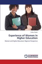 Experience of Women in Higher Education