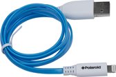 Câble de Charge et de Synchronisation Grundig - USB-A vers Lightning - Compatible avec iPhone et iPad - Wit/ Blauw