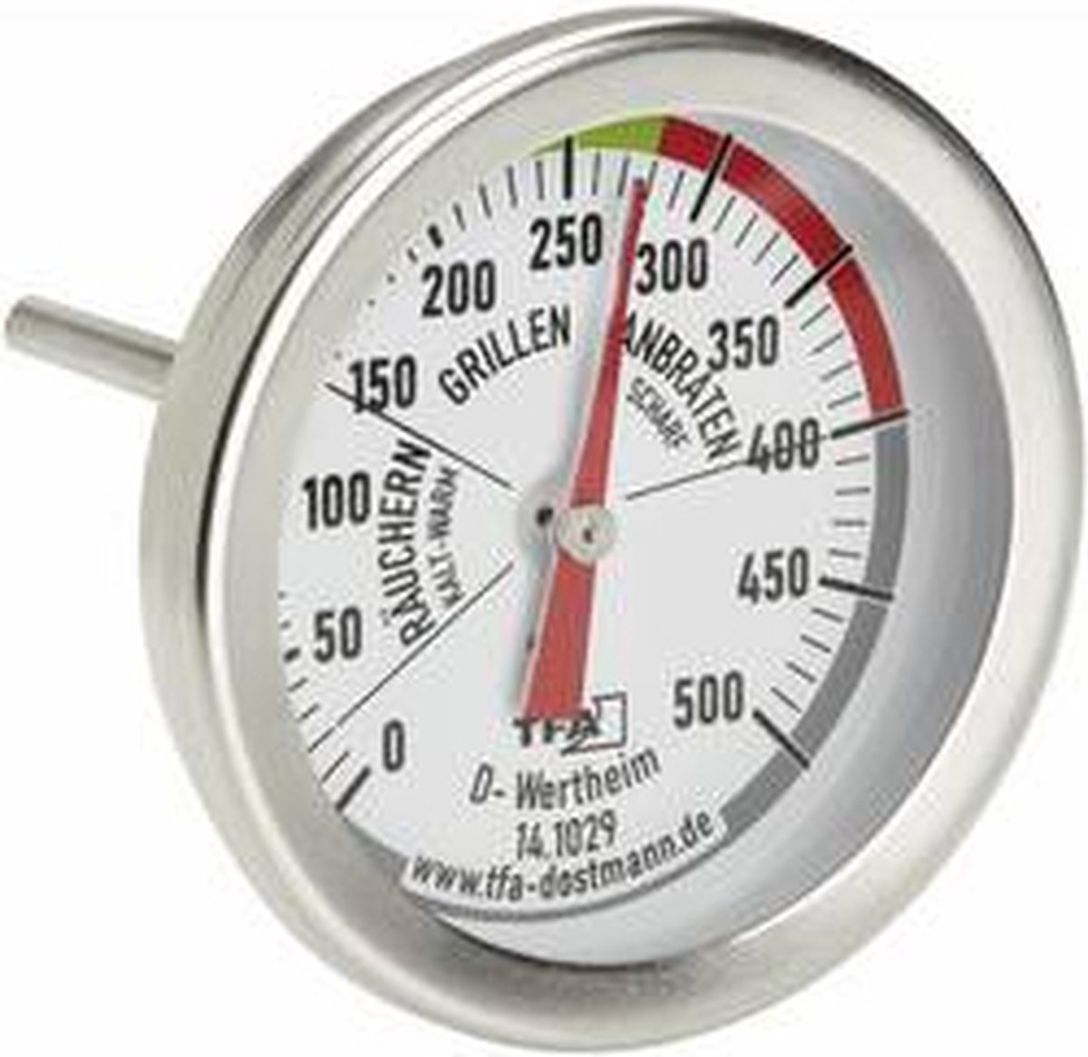 TFA Dostmann BBQ Grill Smoker Barbecuethermometer RVS