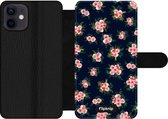 Wallet case - geschikt voor iPhone 12 Mini - Floral N°1