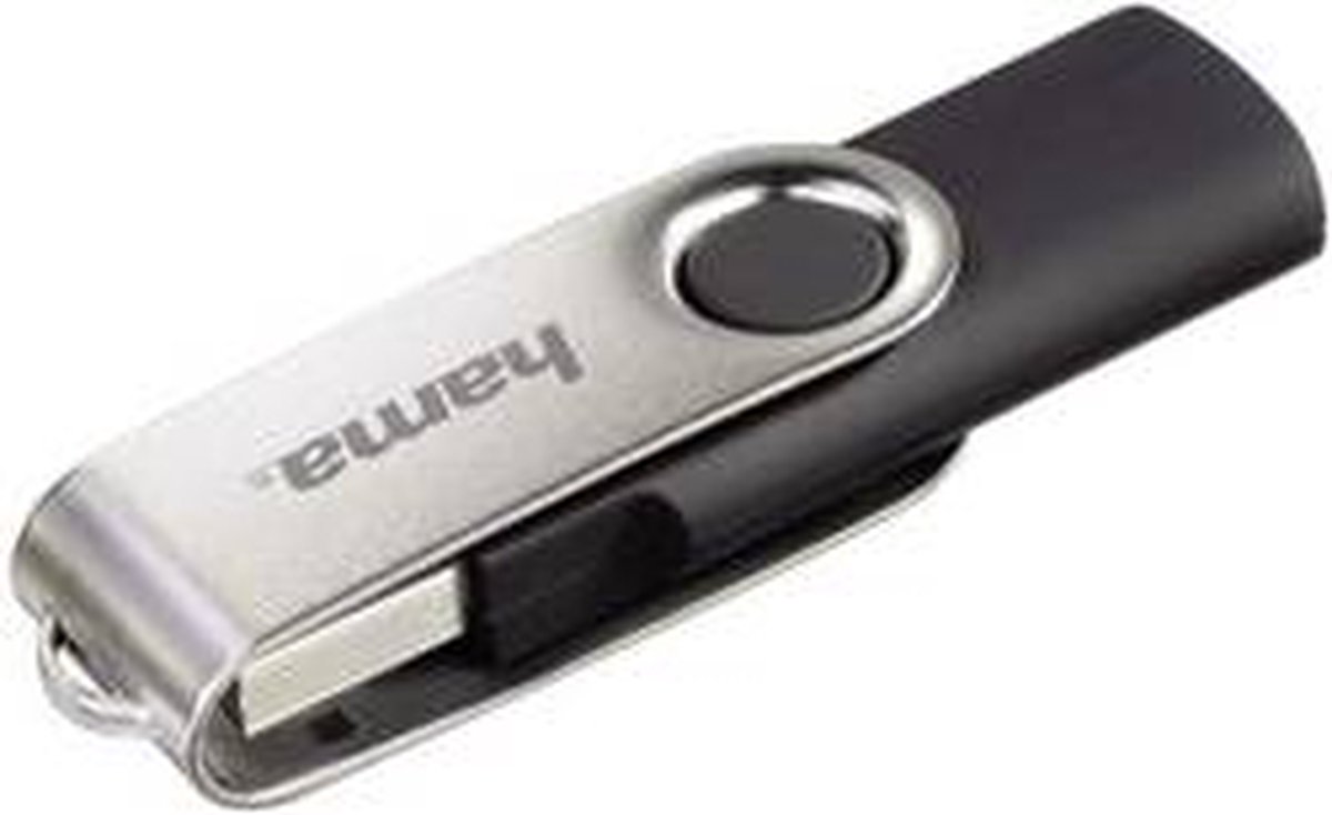 Hama Rotate USB-stick 8 GB USB 2.0 Zwart 90891