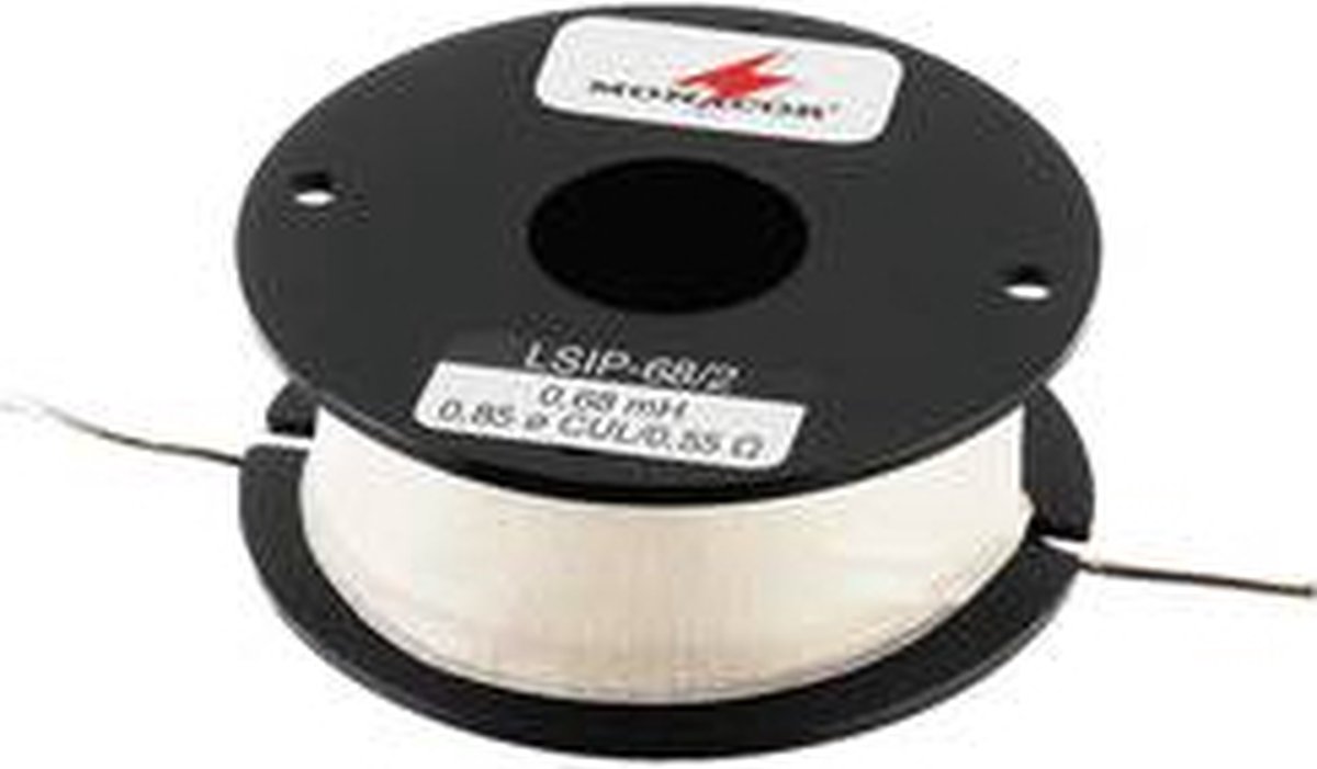 Monacor LSIP-68/2 Luidsprekerluchtspoel 0.68 mH