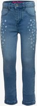 TwoDay meisjes jeans met luipaardprint - Blauw - Maat 92