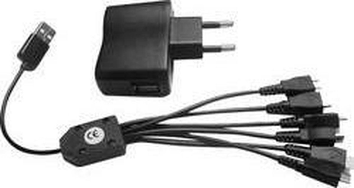 Albrecht.Audio Netvoeding 6-faches USB-Ladekabel für ATR 100/200/TelMe/Multicom 29930