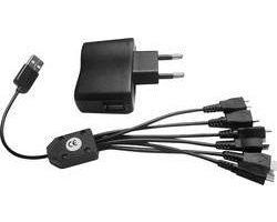 Albrecht.Audio Netvoeding 6-faches USB-Ladekabel für ATR 100/200/TelMe/Multicom 29930