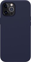 Nillkin - iPhone 12 Pro Max Hoesje - Flex Pure Pro Serie - Back Cover - Blauw
