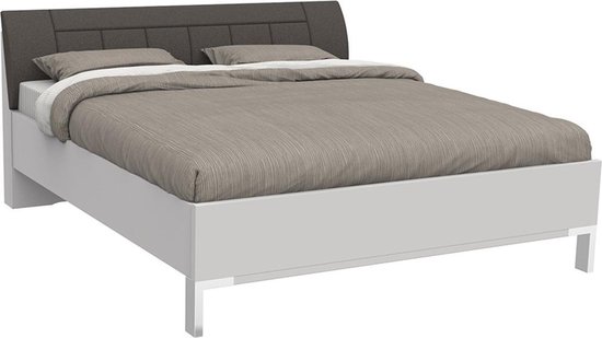 Beter Bed Select bed Suite met chrome poten 180 x 210 cm wit