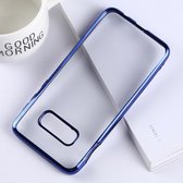 Ultradunne galvaniseren zachte TPU beschermende achterkant van de behuizing voor de Galaxy S10e (blauw)