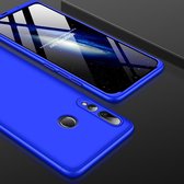 GKK Three Stage Splicing Full Coverage PC Case voor Huawei Enjoy 9S (blauw)