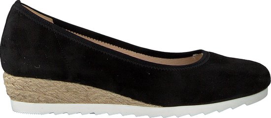 Gabor 641 Instappers Dames Zwart - Schoenen.nl