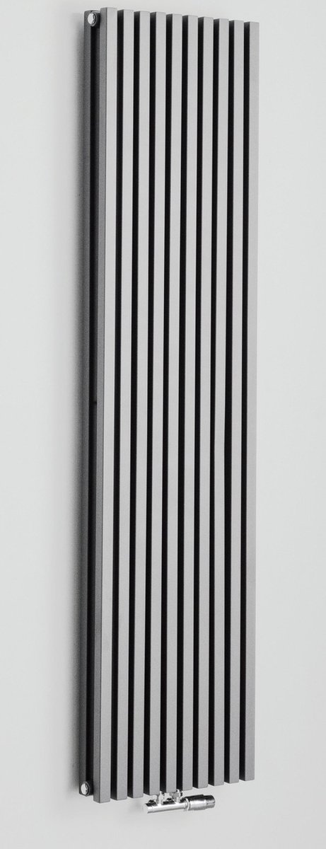 Sanifun design radiator Tom 1800 x 450 Grijs Dubbele...